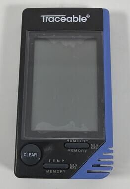Traceable Thermometer Clock Humidity Monitor 4040 - Open Box